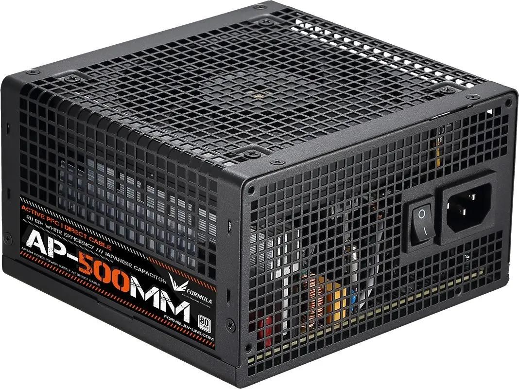 Блок питания Formula AP-500ММ,  500Вт,  120мм,  черный, retail [ap500мм]